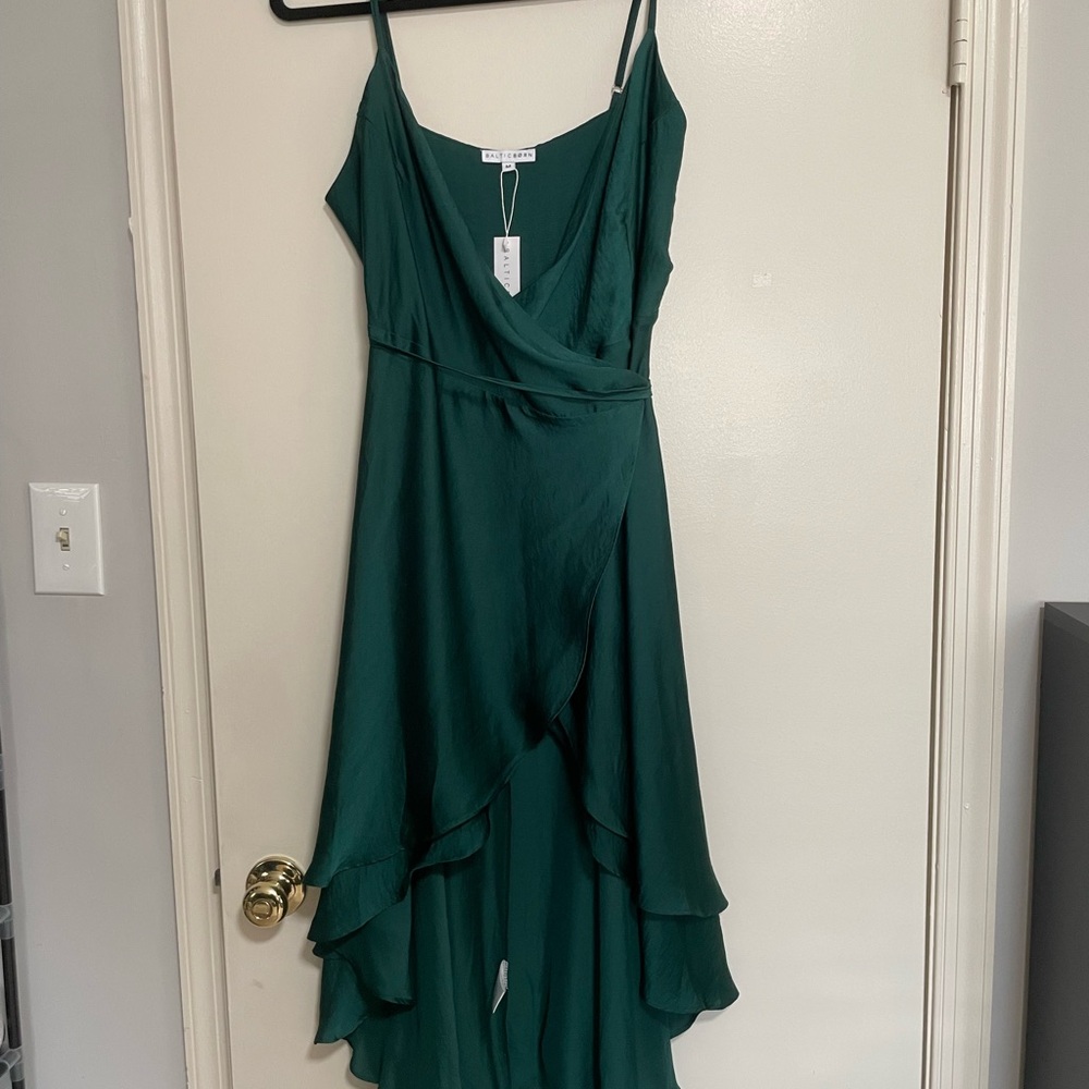 Baltic Born Green Midi Dress